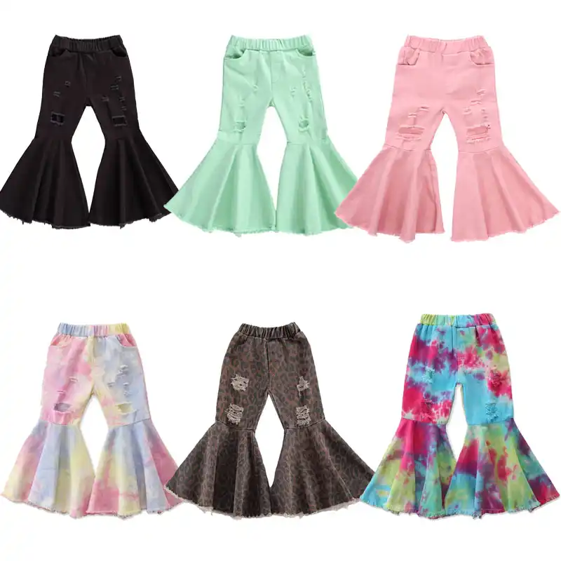 baby pink flare pants