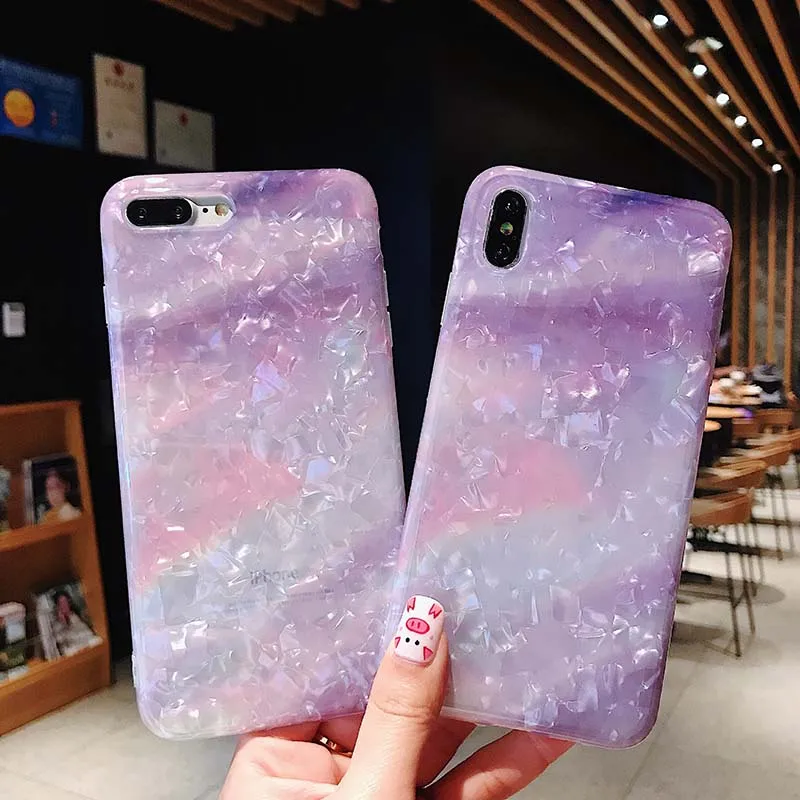 Блестящий чехол для телефона с рисунком iphone xr x xsmax xs мягкий силиконовый apple 7 8 6s plus