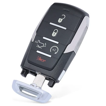 Keyforkess per Dodge RAM Limited 2019 2020 2021 2022 FCC: OHT-4882056 sostituzione 3 5 6 7 pulsanti Smart Remote Car Key Shell Fob - KEYECU per Dodge RAM Limited 2019 2020 2021 2022 FCC OHT 4882056 sostituzione 3 5