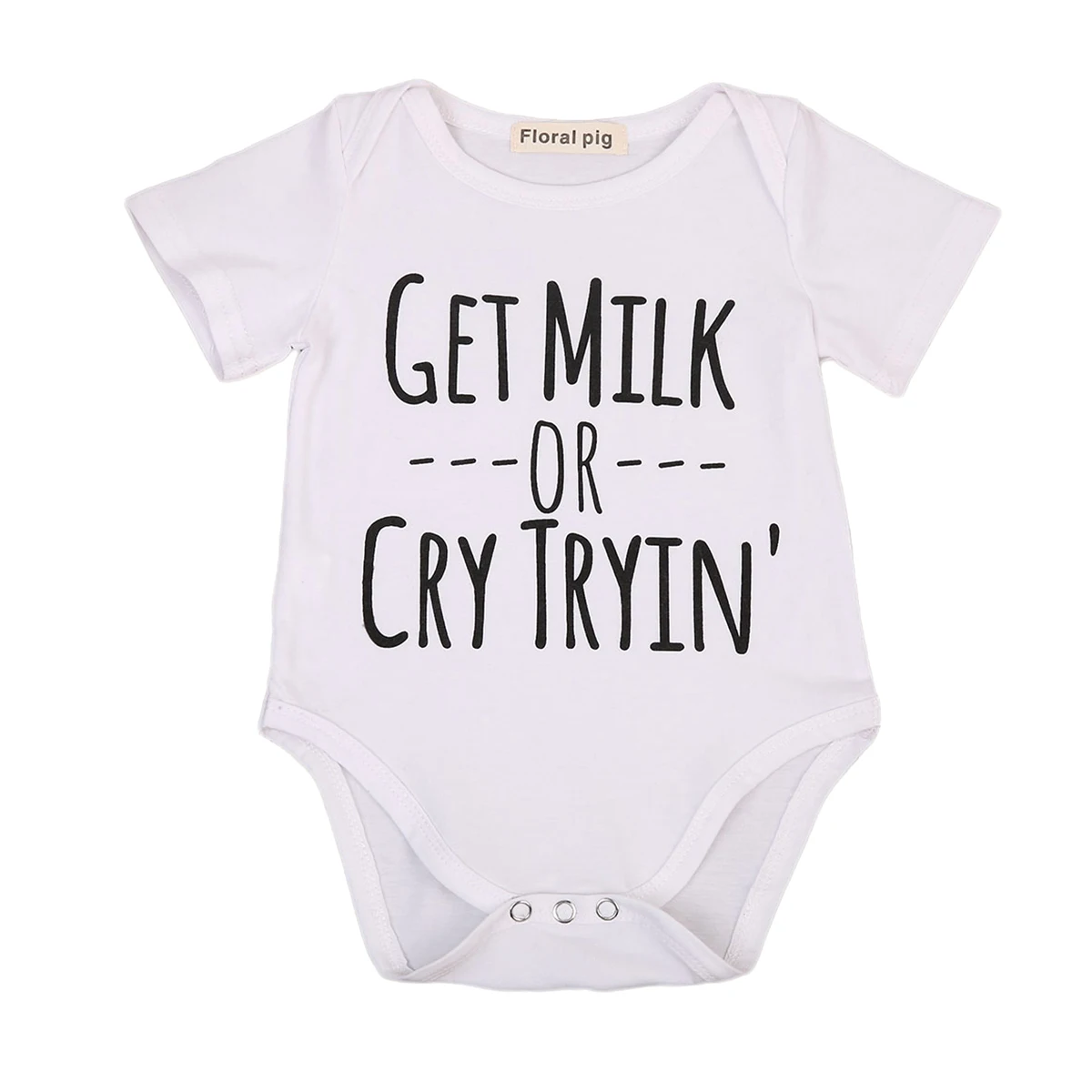 

Get Milk Or Cry Tryin Baby Bodysuit