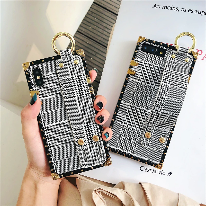 Для iphone 11 мобильный телефон чехол для 6 6s 7 8 pluxx XR XS MAX 11PRO роскошный модный тканевый