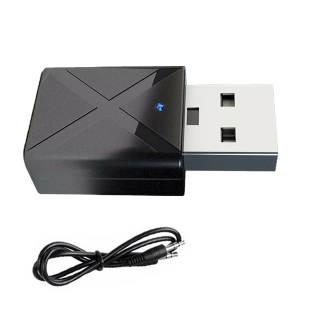2 в 1 Bluetooth 5,0 передатчик приемник стерео аудио 3,5 мм музыка USB адаптер для автомобиля аудио Bluetooth передатчик для телевизора