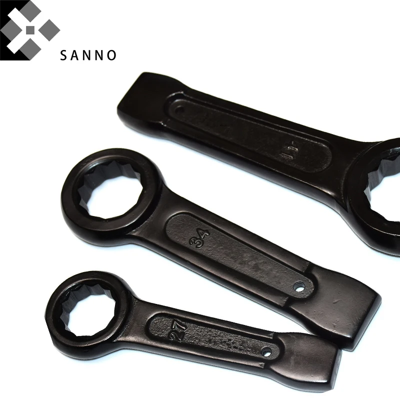 Butterfly Screw Chain Pipe Wrench Universal Wrench 17mm  22mm  27mm  30mm  41mm  50mm striking box end ring wrench spanner (1)