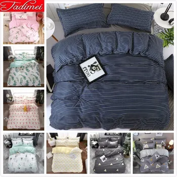 

Duvet Cover Bedding Set Adult Kids Soft Cotton Bed Linen Single Twin Full Queen King Big Size Bedspreads 180x220 200x230 220x240