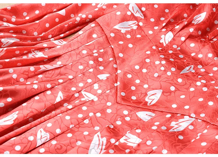 Tingfly Новое дизайнерское Цветочное платье элегантное, миди винтажное вечернее платье повседневное женское офисное платье ДРАПИРОВАННОЕ красное платье