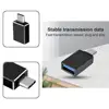 Black  Portable USB 3.0 to Type-C Fast Speed OTG Adapter Compact USB Converter Quick Transmission   for Keyboard