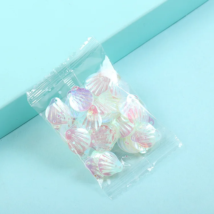 

Modeling Clay Stuffing Pearl Shell Sequins Beauty Shell Mud Fill Glitter Slime Fairytale Slime Toys Art DIY Supplies Decoration