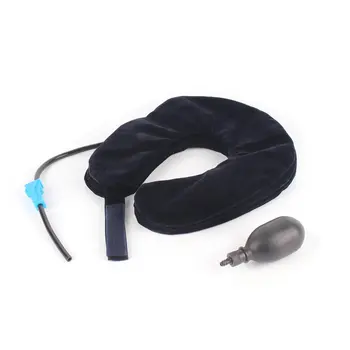 

Inflatable Collar Neck Cervical Vertebra Traction Soft Brace Massage Relieve Headache Head Back Shoulder Neck Pain Massager