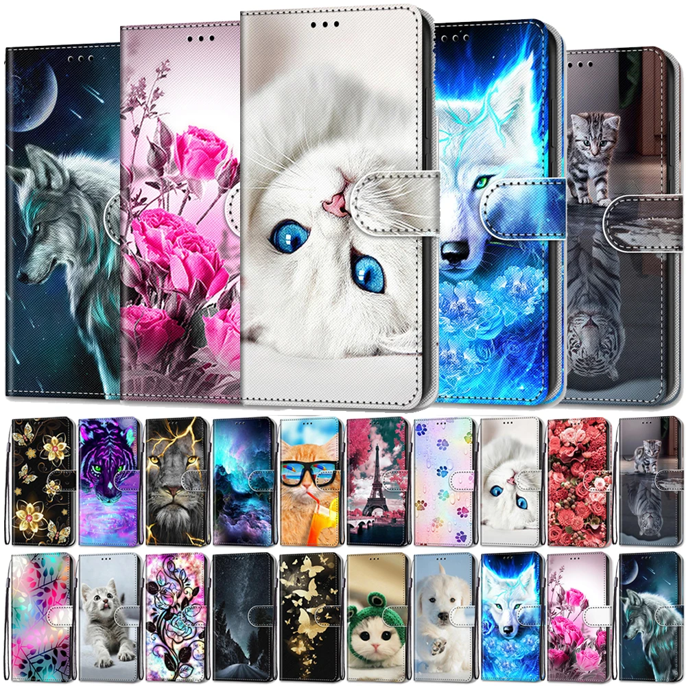 Case For Aalcatel 1A 1V S1 3L 3 l 3X 2019 2020 Leather Wallet Phone Cover Funda Coque Capa Bag Card Slot Bumper Protective | Мобильные
