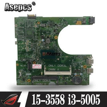 شراءلأجهزة الكمبيوتر المحمول For DELL INSPIRON 15 3558 اللوحة الأم مع I3-5005U CN-0MHDT2 0MHDT2 MHDT2 PWB: 1XVKN MB 100% اختبار سريع السفينة