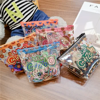 

Children rubber band little girl hair accessories Baby hair rope Black disposable elastic bands