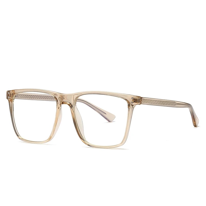 Blue Light Blocking Full Rim Eyeglasses Frame - Plastic UV400 Anti-Scratch
