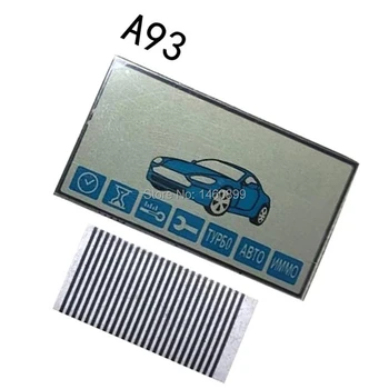 

20PCS/Lot A93 LCD display zebra paper for 20 PCS/lot Starline A93 Lcd remote control Key Chain Fob Keychain car alarm system