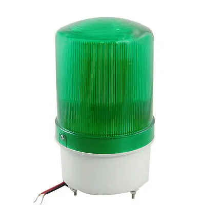 Зуммер дизайн DC 24V Промышленный зеленый светодиодный сигнал Предупреждение вращающийся светильник