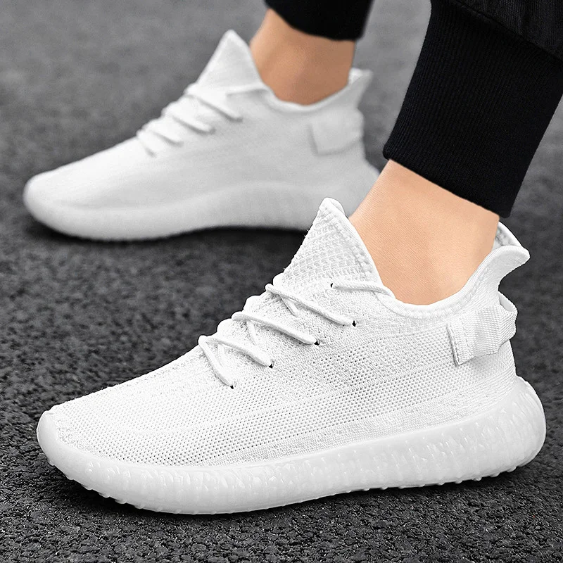 

Breathable Mesh Couple Casual Shoes Comfortable Non-slip Wear-resistant Sneakers Soft Fashionable Outdoor Walking Sports Shoes