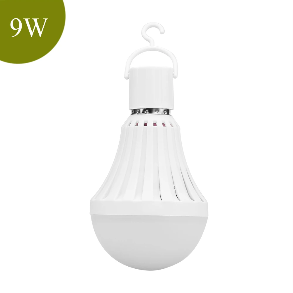 

E27 Led Emergency Bulb AC 85-265V Magical Light Rechargeable Bulb Led Lighting Outdoor Hanging Camping Lamps Hook With Switch