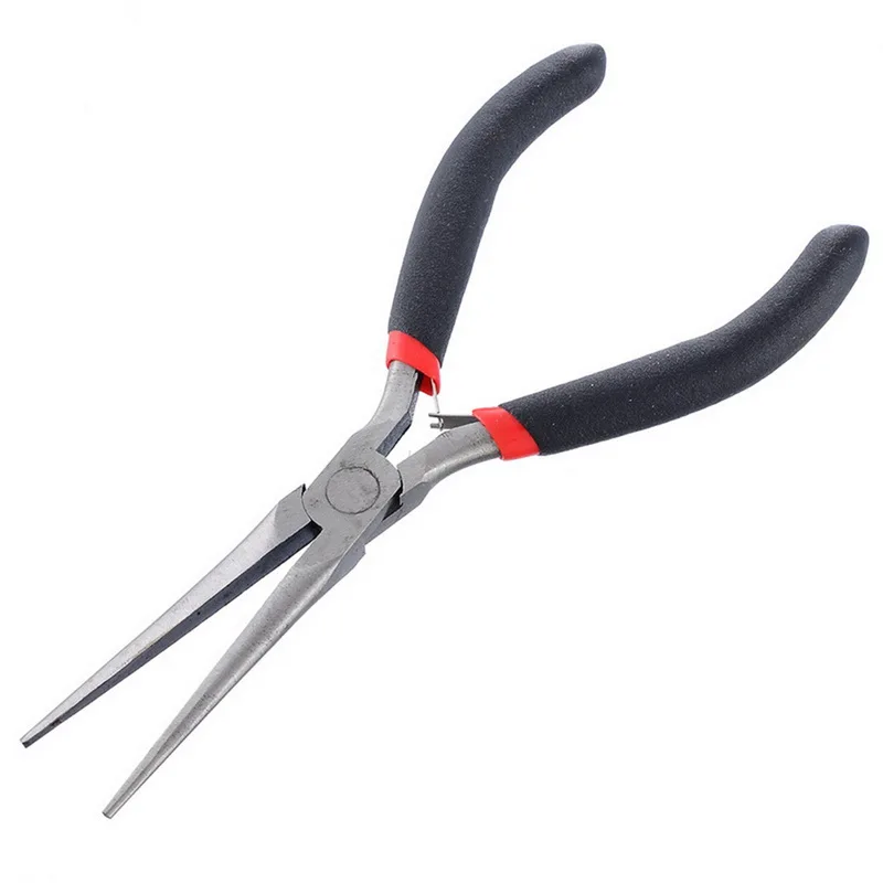 

Black Handle Multi-function Long Nose Pliers For Cutting Clamping Stripping Electrician Repair Hand Tools High Quality