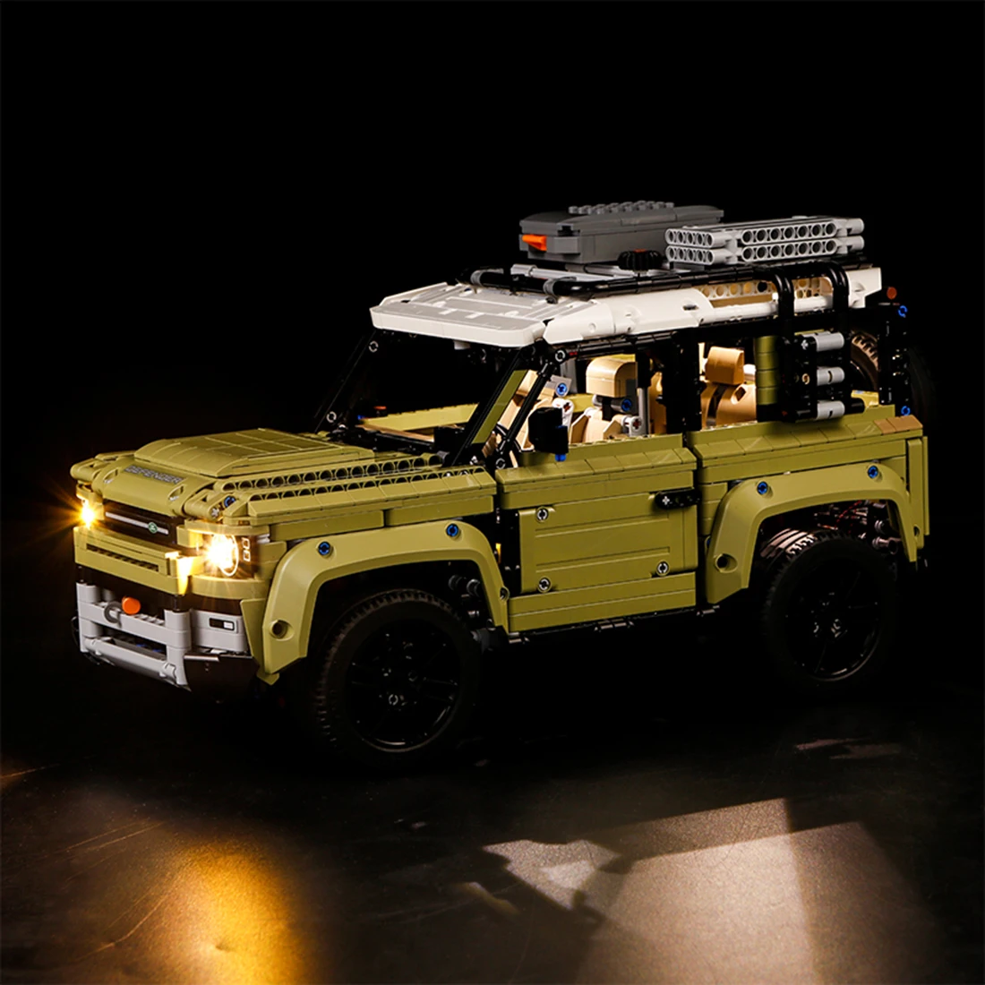 Vonado светодиодный комплект с питанием от батареи для Defender 42110, Автомобильный светодиодный в комплекте, только Рождественский подарок, новинка