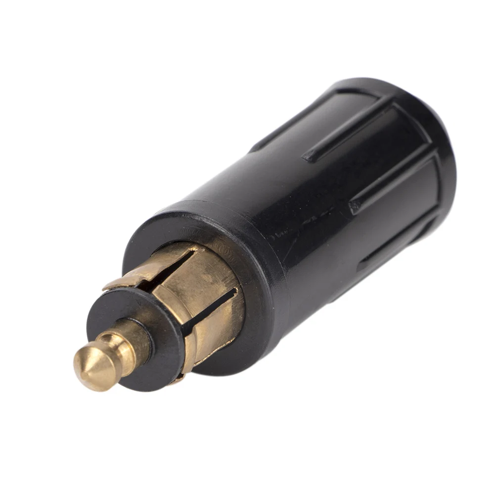 1pcs DIY DIN Hella Male Plug Powerlet European Type 12v Cigarette Lighter Adapter Connector Fits BMW Motorcycles | Автомобили и