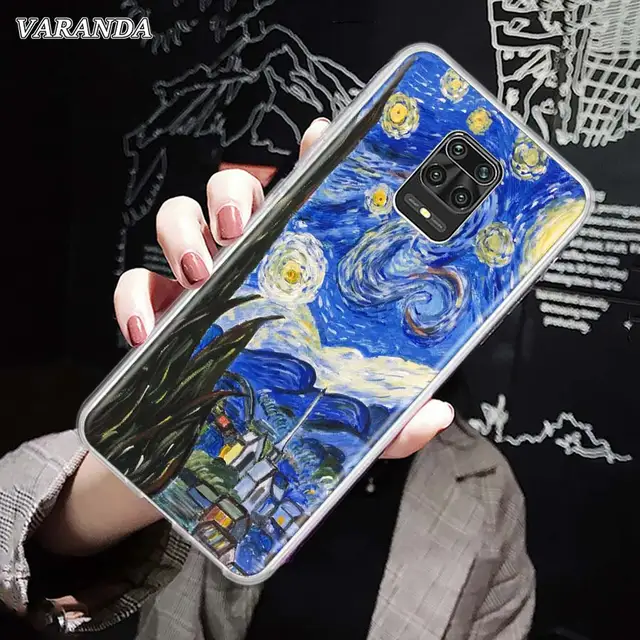 Van Gogh Paintings Silicone Case Couqe For Xiaomi Redmi Note 9S 8T 7 8 9 Pro Max Redmi 9 8 8A 7 7A 9A 9C Soft Clear Phone Cover S11
