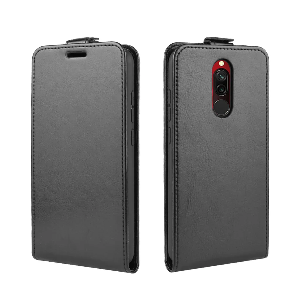 Чехол для Xiaomi Redmi 8 чехол redmi откидной из искусственной кожи вверх и вниз