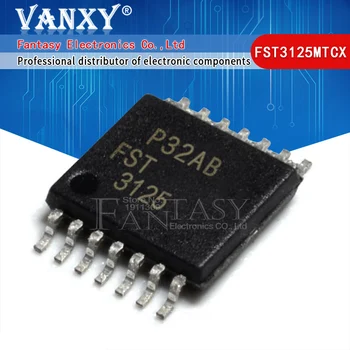

10pcs NEW FST3125MTCX FST3125MTC FST3125 TSSOP14 4-Bit Bus Switch IC