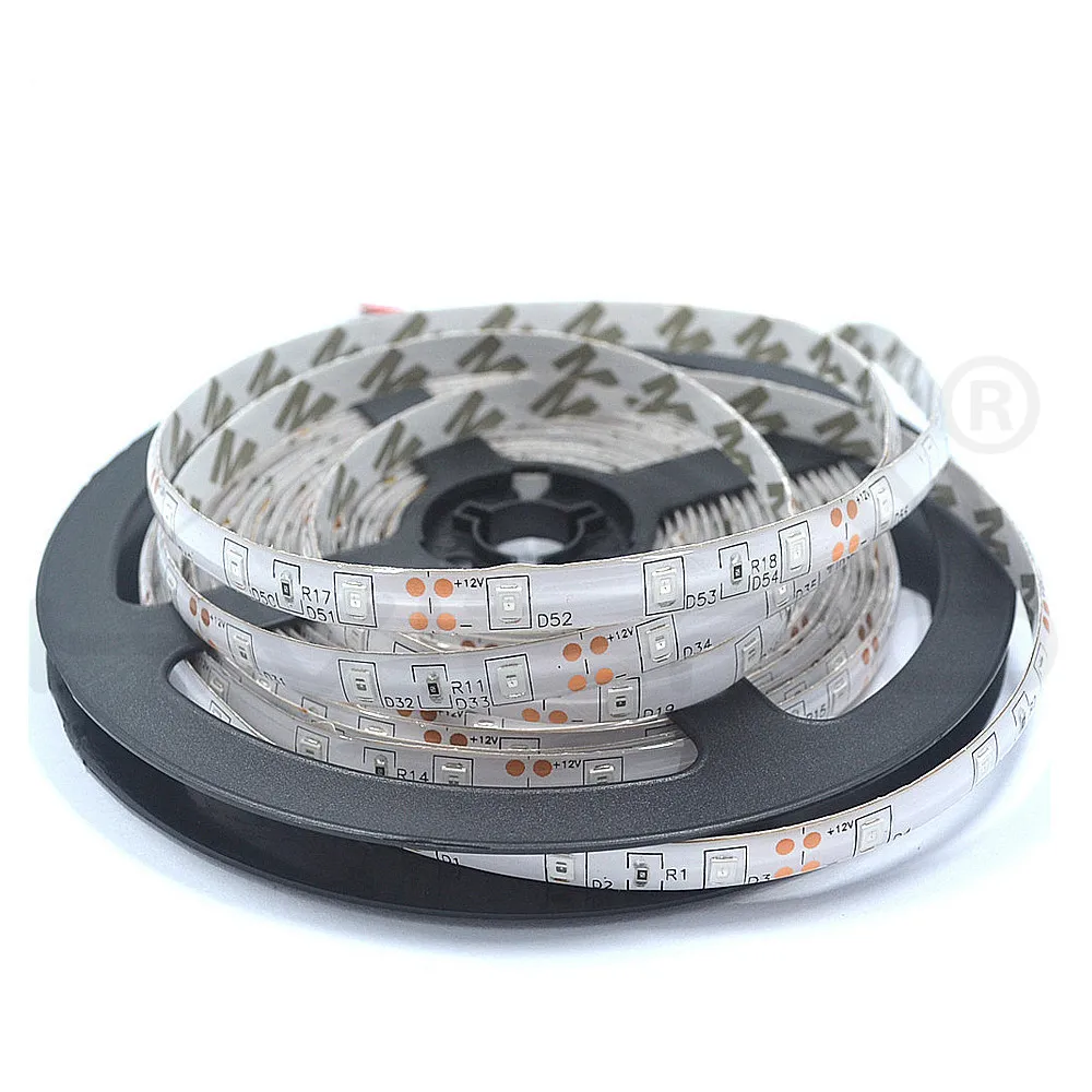 Hviero 5M 2835 300Led Led Strip IP65 Waterproof RGB Light DC 12V Flexible Lighting String Home Decoration Lamp Ribbon Tape Desk Lamp