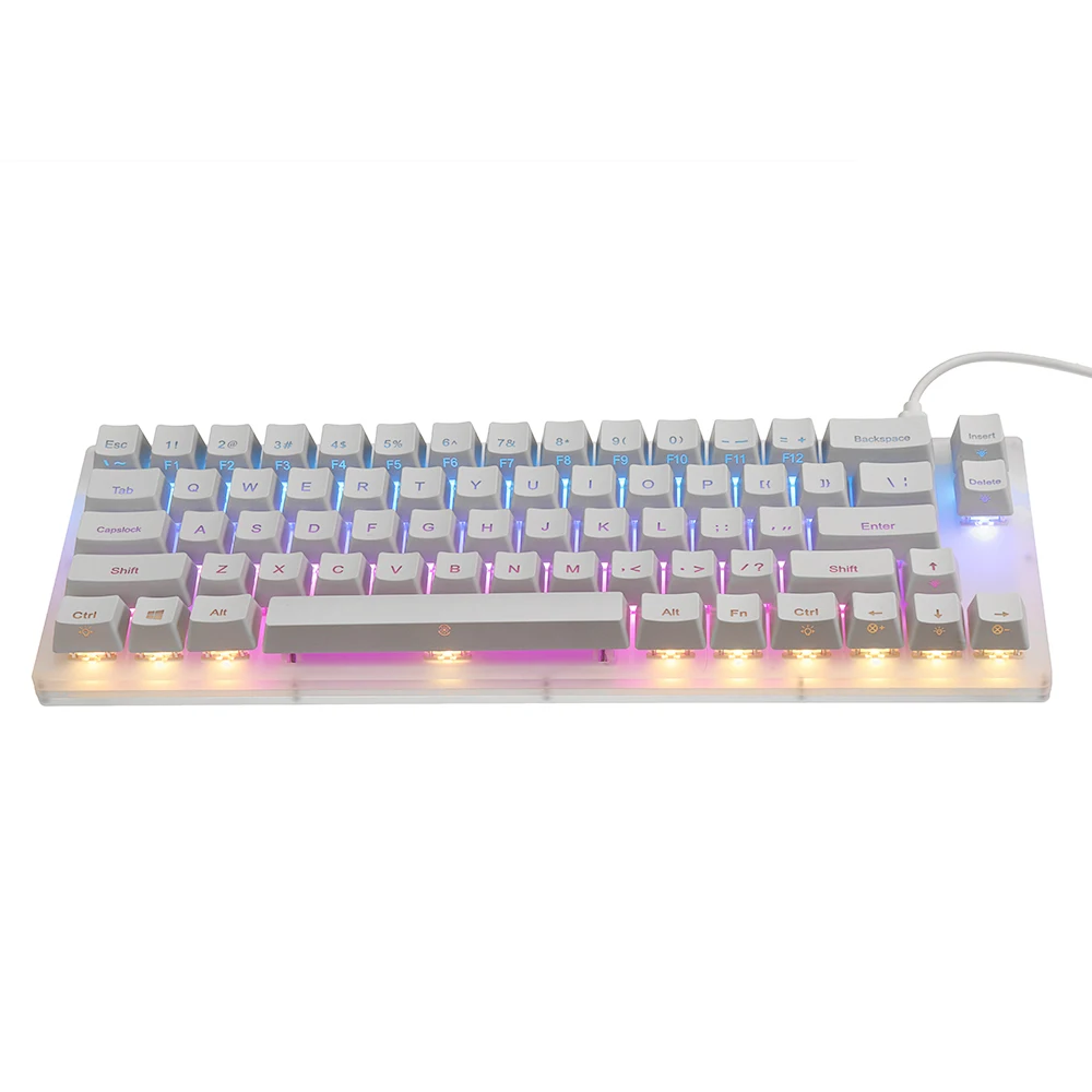 Gamakay K66 Keys Hot Swappable Mechanical Gaming Keyboard Tycec Wired Rgb Backlit Keyboard
