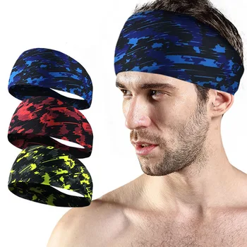 

Cycling Headband Men Women Lycra Absorbent Bandana Ciclismo Sport Hair Sweatband Non-slip Bike Headwear Running Fitness Hairband
