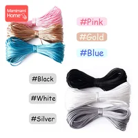 20M/Lot Nylon Rope DIY String Cord Accessary&Findings Baby Silicone Teething Bead Necklaces teething Bracelets Baby Teether Rop 2