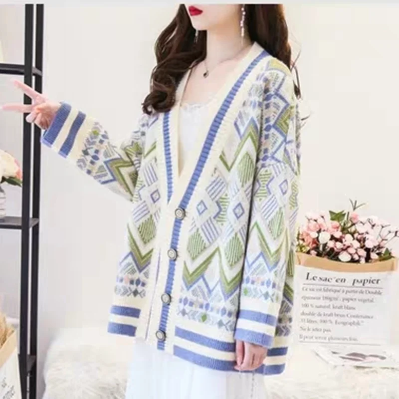 Best Price Womens Winter Fashion 2019 Caridgan Sweaters Hand Knitting Sweater Patterns Femme Button Chenille Thick Long Cardigan AA4981