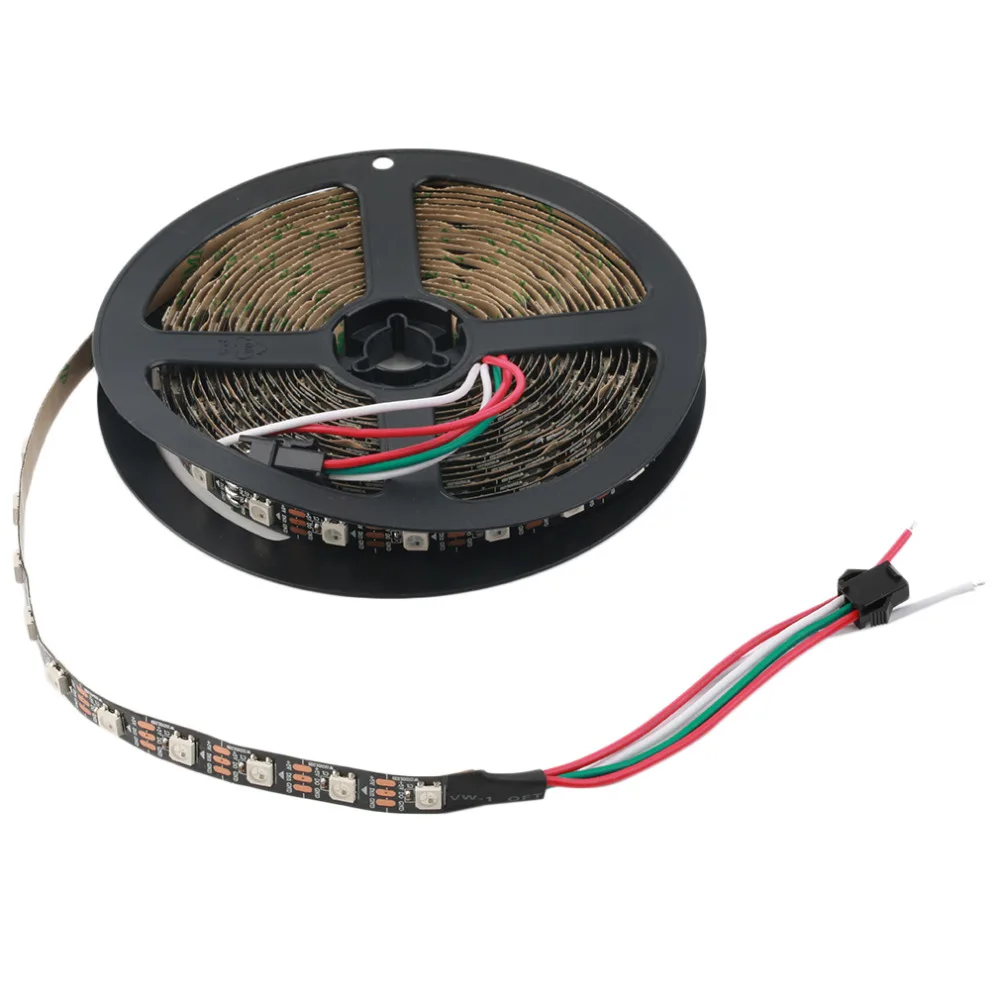 

WS2812B 5M 5050 SMD Digital 300 LED Strip Light Addressable Color DC5V Newest LED Light Strings