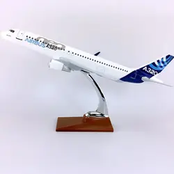 1/150 масштаб Коллекционная 36 см Airbus A320NEO игрушечные модели самолетов авиакомпания литье под давлением модель самолёта из смолы в качестве