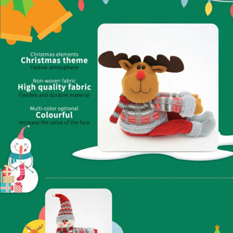Happy NewYear Christmas New Curtain buckle Tiebacks Tie Backs Buckle Clips Holdbacks Home
