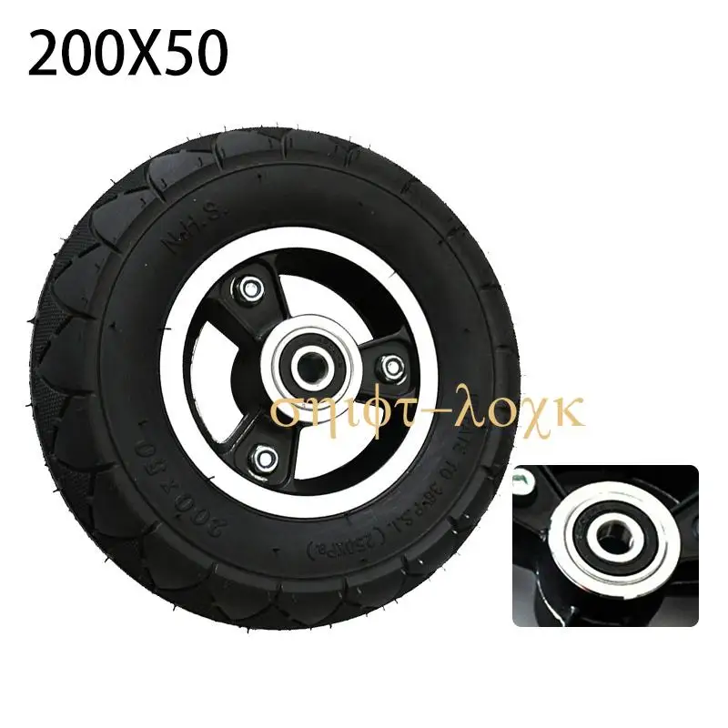 

200x50 solid wheel Explosion-proof Electric Bike Scooter tyres 8 inch Motorcycle Solid Tires Bee Hive Holes