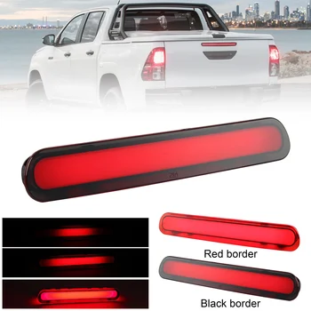 

Car High Positioned Mounted Additional Rear Third Brake Light Tail Light Assembly Stop Lamp Fit for Hilux VIGO 2015-2017