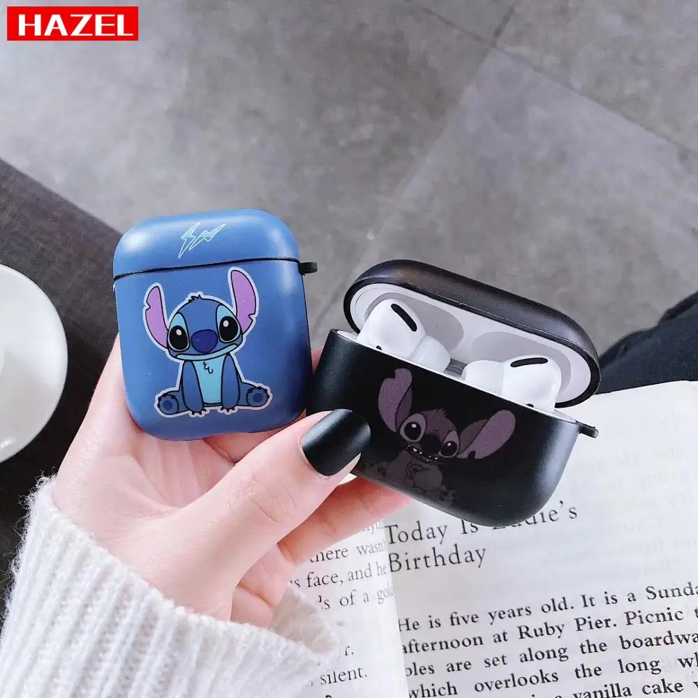 Милый мультяшный чехол для беспроводных наушников Apple AirPods 1 2 3 силиконовый