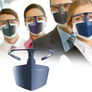 

Mouth Face Mask Ear Hanging Type Plastic Face Cover Protective Mouth Muffle for Daily Safety Protection