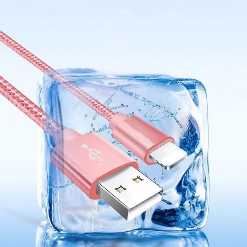 USB Cable For iPhone 11 Pro Xs Max Xr X Fast Charging Sync Charger Cable 1M For iphone 8 7 6S 5s Plus For ipad air mini 5 Cable