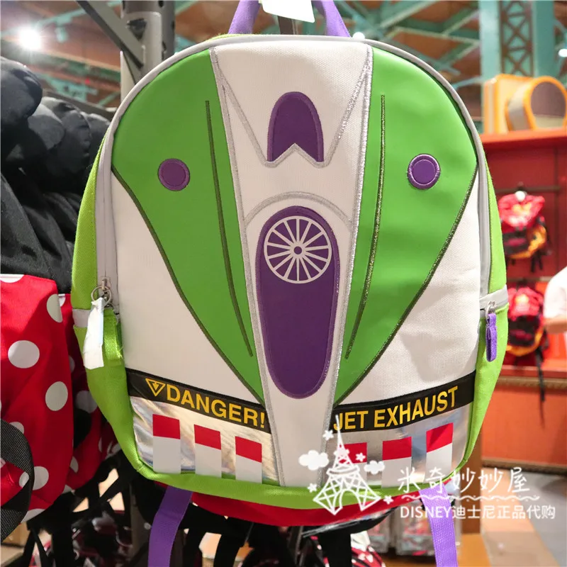 

Original Shanghai Disney Shopping Buzz Lightyear Student School Bag Children Backpack Stationery Small School Bag