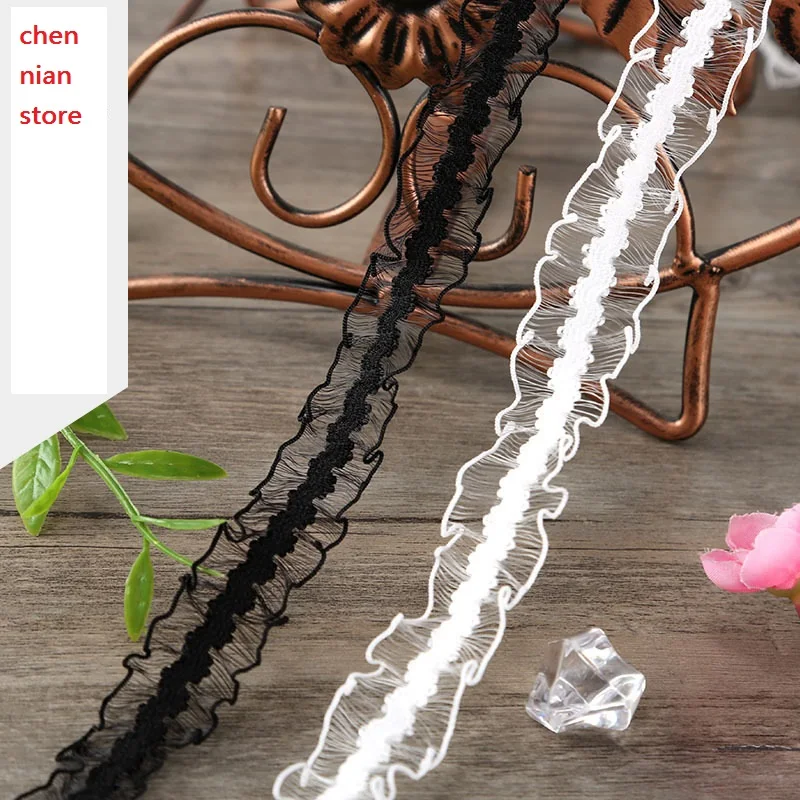 

10 Yard Lace elastic band DIY hair accessories elastic neckline skirt lace edge clothing accessories webbing