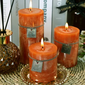 

Creative Modern Candle Essential Oil Help Sleep Natural Incense Candles Smokeless Living Room Hacer Velas Home Decor EB50LZ