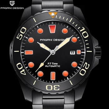 

PAGANI DESIGN Men's Watches Mechanical Business Wristwatch Men Waterproof Automatic Clock Male Luxury Brand Watch Reloj hombres