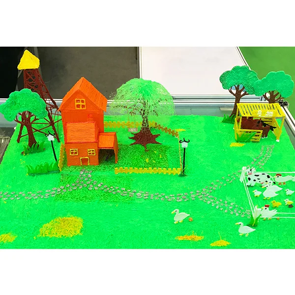 

3D Printing Pen 1.75Mm Pla Filament 200M 20Color Perfect 3D Pens 3D Pen Plastic Environmental Safety Plastic