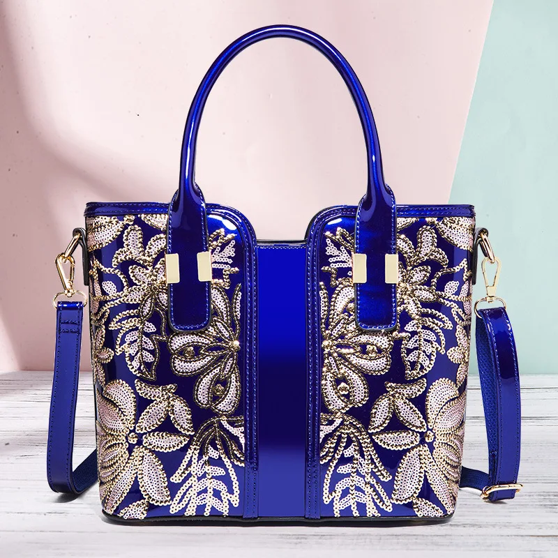 

MAIDINI 2019 WOMEN'S Bag Trend qi pi bao Europe And America Fashion Sequin Handbag Shoulder Bag