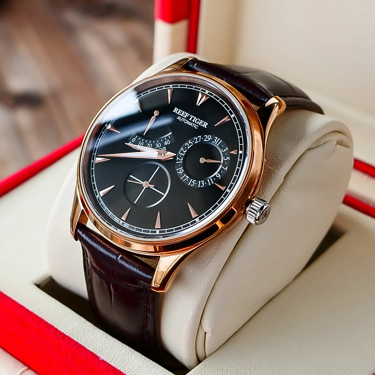 green emerald velvet dress Brand New Seiko Presage Rose Gold Case Sharp Edged Mens Dress Watch SP   HOUR BOUTIQUE SINGAPORE