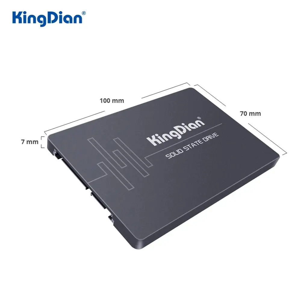 KingDian SSD 128 ГБ 256 512 1 ТБ SSD жесткий диск SATA HDD 2,5 ''Внутренний твердотельный диск SSD 120 ГБ 240 480