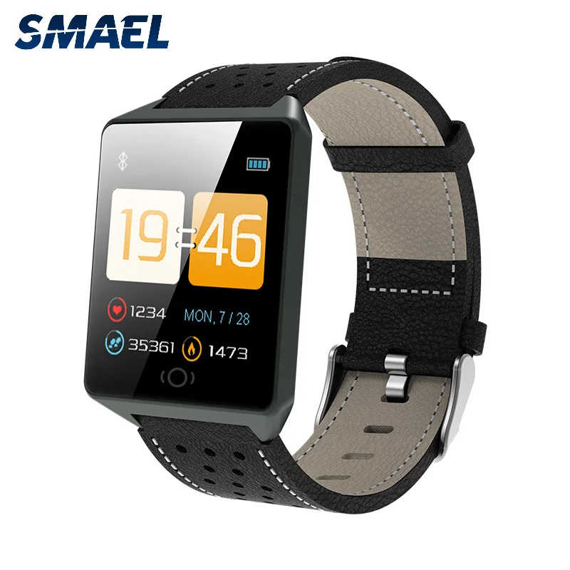 

SMAEL CK19 Smart waterproof watch men and women's heart rate healthy exercise bracelet bluetooth multi-function electronic watch