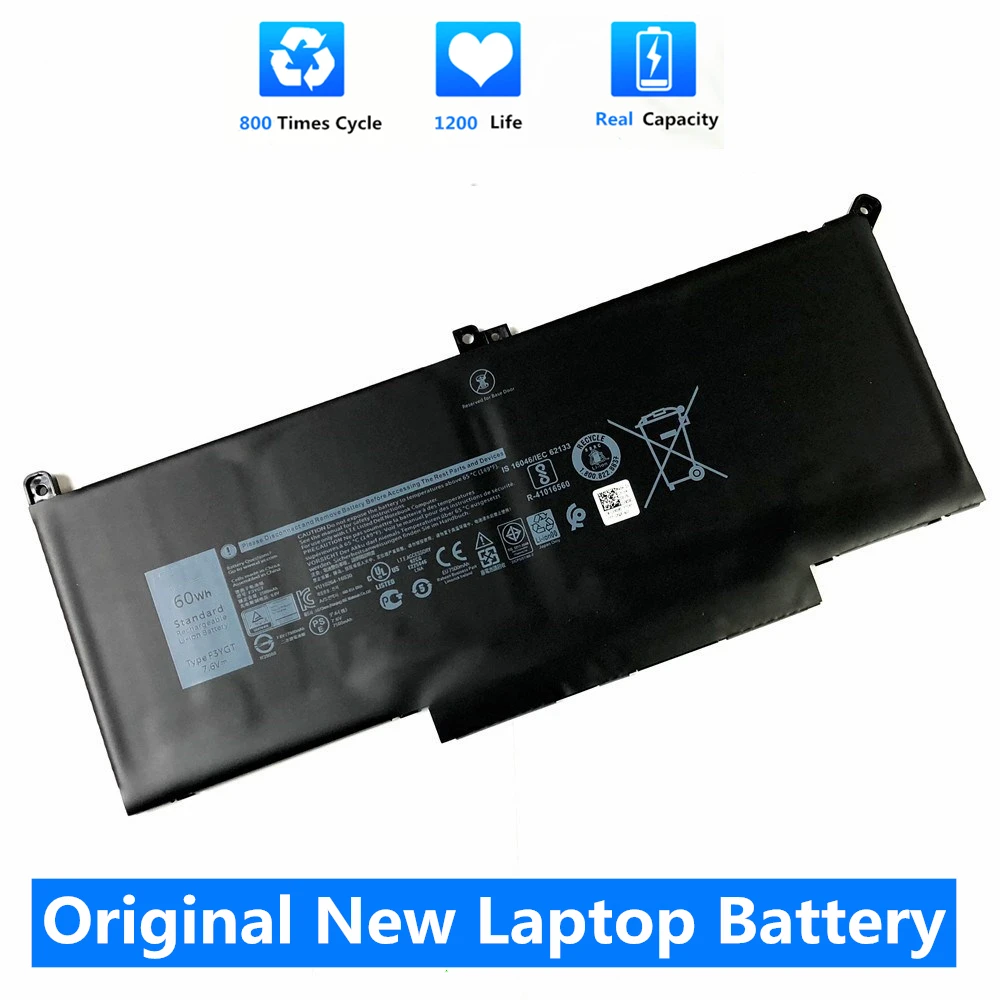 Новый аккумулятор CSMHY F3YGT для ноутбука Dell Latitude 12 7000 E7280 E7290 E7380 E7390 E7480 E7490 2X39G 7 6 V 60WH |