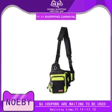 NOEBY рыболовные снасти Сумка 420D многоцелевой рыболовные приманки сумка рюкзак для отдыха на открытом воздухе Рыбалка 4-Слои рыболовные снасти инструмент